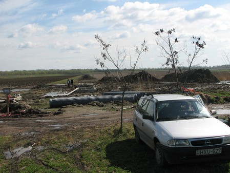 ADA rács telepítés kaotikus körülmények között